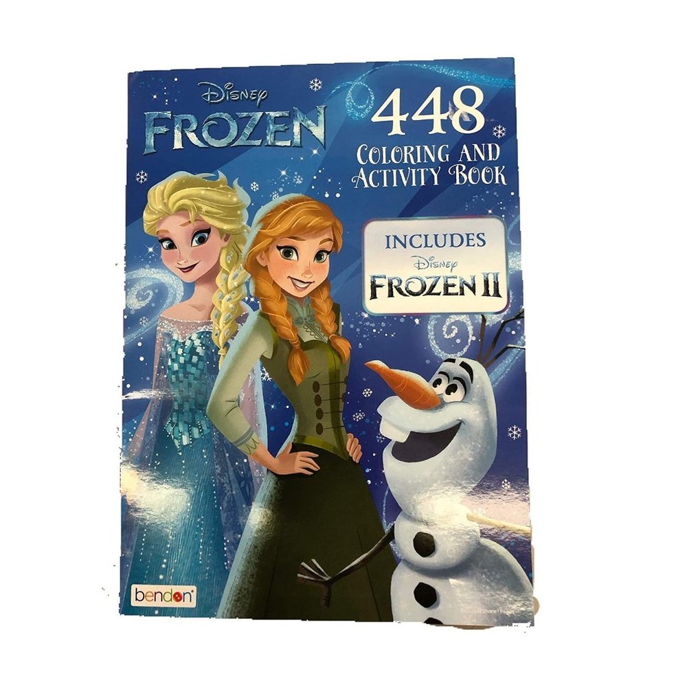 Coloring Book -Frozen- Coloring and Activity Book